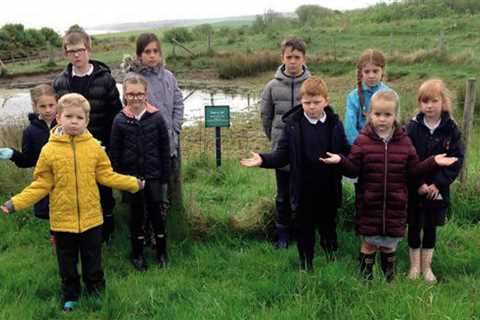 Children find dead animal in pond after vandals drain it twice within weeks