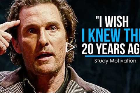 Matthew McConaughey's Ultimate Advice for Students and College Grads - HOW TO SUCCEED IN LIFE