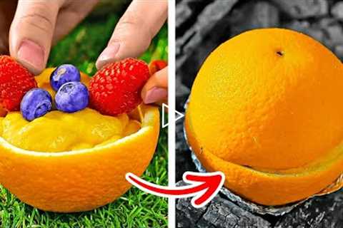 Unusual And Simple Outdoor Cooking Ideas You'll Love || Useful Camping Hacks