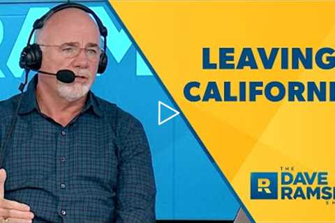 I'm Thinking About Leaving California...