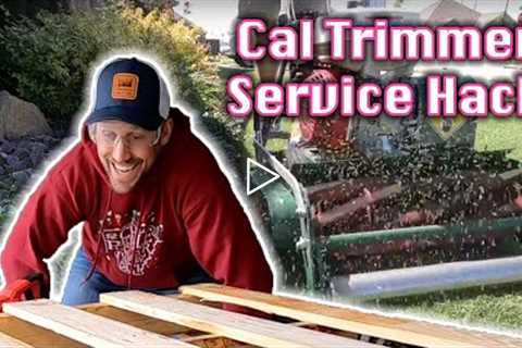 California Trimmer Reel Lawn Mower Service Hack for Reel-to-Bedknife Checks &amp; Other Maintenance