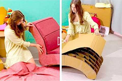 Don’t Throw Away Cardboard! Hamster Maze and Fantastic DIY Old Things Recycle Ideas