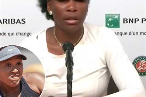 Venus Williams Gives Epic Response On How She Deals With Press After Naomi Osaka French Open Exit