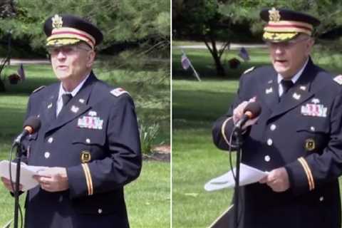 Veteran’s mic deliberately cut during speech about black history on Memorial Day