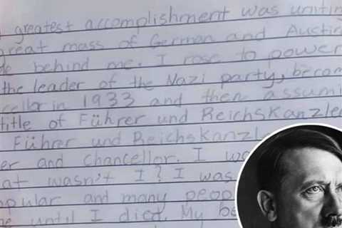 NJ School Under Investigation After Displaying 5th Grader's Assignment on Hitler's 'Accomplishments'