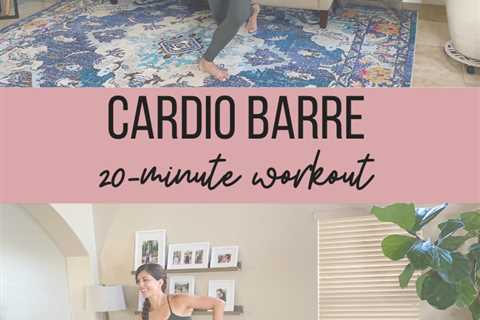 20-minute Cardio Barre workout (video)