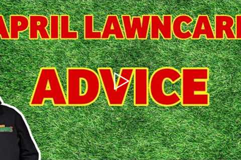 Scarifying a lawn |  APRIL LAWNCARE TIPS - Why I recommend not overseeding your lawn early