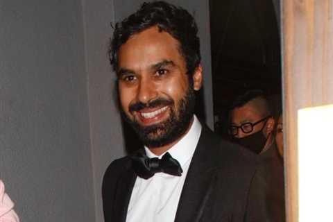 The Big Bang Theory’s Kunal Nayyar is suited and booted as he enjoys night out with glamorous wife..