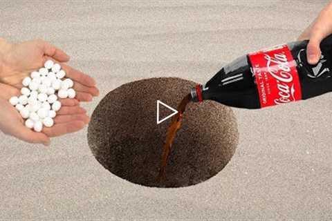 Coca Cola Mentos Experiment