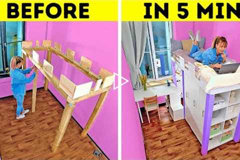 EXTREME ROOM MAKEOVER || Easy Ways To Upgrade Your Bedroom