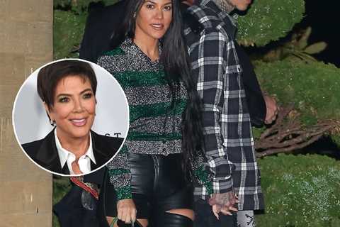 Kris Jenner Reacts to Kourtney Kardashian and Travis Barker's Romance