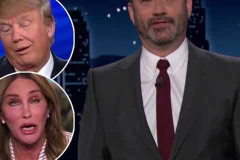 Caitlyn Jenner Fires Back After Jimmy Kimmel Brands Her 'Trump in a Wig'