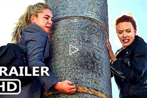 BLACK WIDOW "Pursuit" Trailer (NEW, 2021) Scarlett Johansson, Florence Pugh Movie