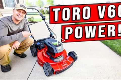 Toro 60V Push Mower Unboxing &amp; First Impressions!