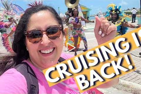 WHAT IT IS LIKE TO CRUISE RIGHT NOW, CRUISING IS BACK! Royal Caribbean Adventure of the Seas Day 1