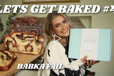 MY FIRST BAKING FAIL! BAKE BABKA WITH ME | GBBO BOX | EmmasRectangle