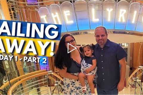 IT'S CRUISE DAY! ROYAL CARIBBEAN'S 1ST CRUISE BACK! Adventure of the Seas Day 1 Part 2