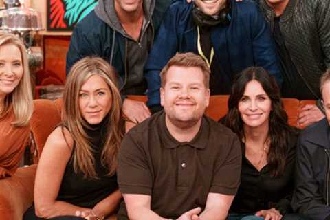 James Corden Takes Friends Cast on Golf Cart Karaoke Ride in Unseen Reunion Clip