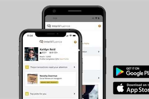 Intellifluence Influencer App for iOS