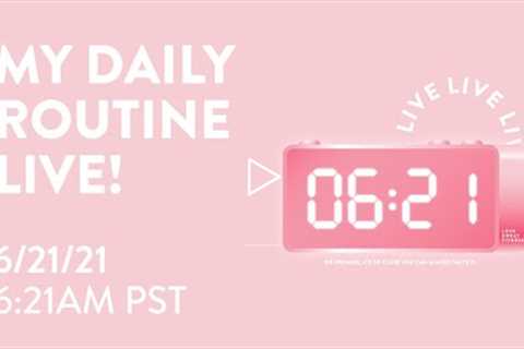 My Daily Routine LIVE + MAJOR ANNOUNCEMENT!!