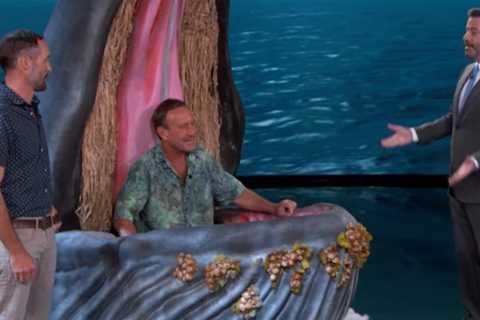 Man Swallowed by Whale Apologizes for 'Getting In His Way' During Jimmy Kimmel Appearance