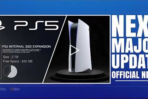 PLAYSTATION 5 ( PS5 ) - PS5 INTERNAL SSD UNLOCK RELEASE DATE / PS5 4K 120 UPDATE / STRAY PS5 RE...