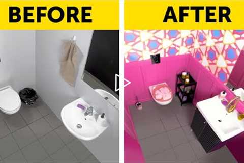 Budget Bathroom Renovation Ideas || Renovate your home easily and cheaply