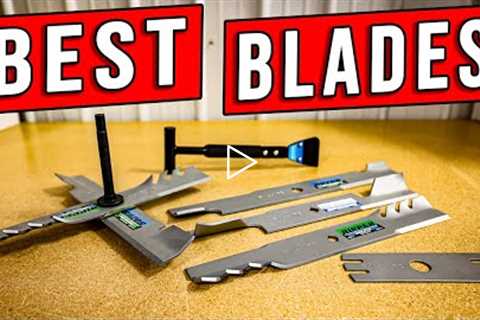 #1 Best Lawn Mower Blades For The Money ► Award Winning Design!