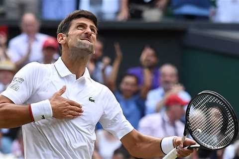 It’s Novak Djokovic’s Wimbledon. Don’t Roll Your Eyes.