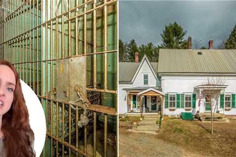 Woman surprised by ordinary looking home with a prison in the basement