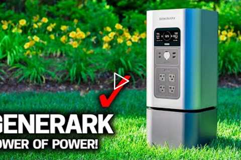TESTING the CRAZIEST BATTERY DESIGN - GENERARK Home Power 2 Backup Power Generator