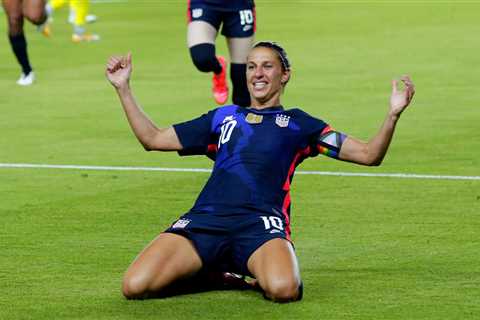 Carli Lloyd Among 18 Named to U.S. Olympic Soccer Team