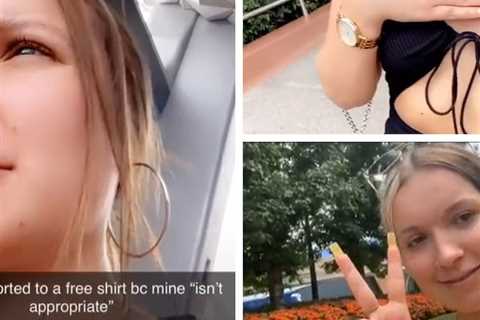 TikToker Confirms Disney Park Hack to Get Free Shirt by Wearing 'Inappropriate' Top