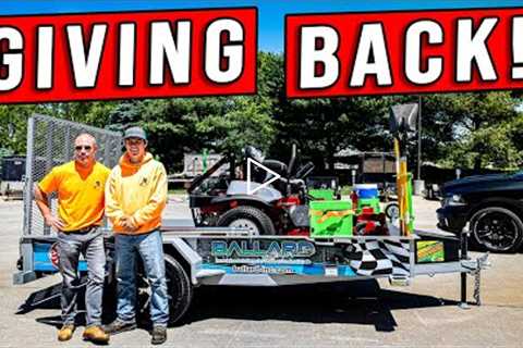 Epic Lawn Care Trailer Setup Giveaway Winner Revealed!