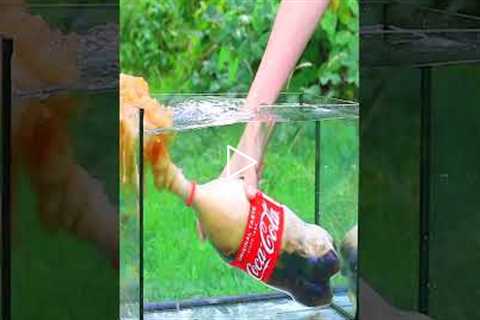 Coca Cola Underwater #Shorts