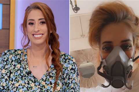 Stacey Solomon freaks out after fans spot ‘face’ in mirror behind her: ‘Oh my god, I’ve got a..