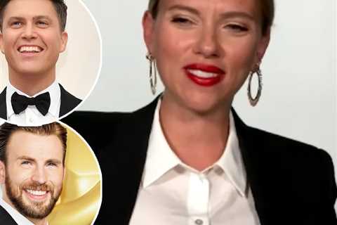 Scarlett Johansson Says Colin Jost Hates Spoilers, Talks 'Great' Friendship with Chris Evans