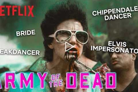 Weird Zombie Jobs You Didn’t Notice In Army Of The Dead | Netflix