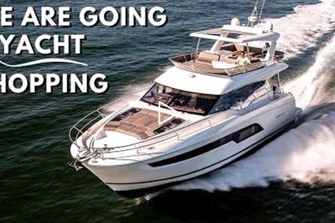 $1,799,000 2018 PRESTIGE 630 Yacht Tour / Boat Shopping with Producer Michael