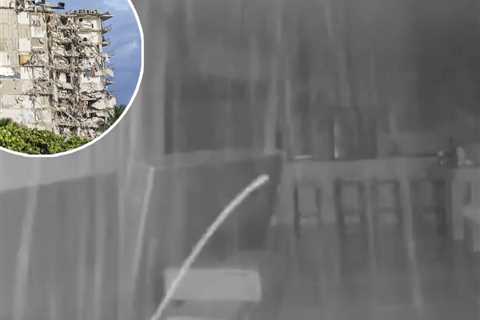 Chilling Footage Captured Inside Miami Condo Building Before Collapse
