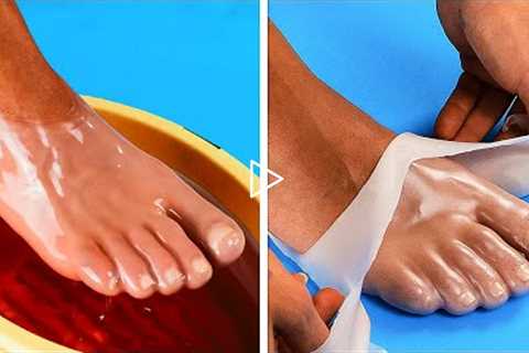 AMAZING LIFE HACKS FOR YOUR FEET