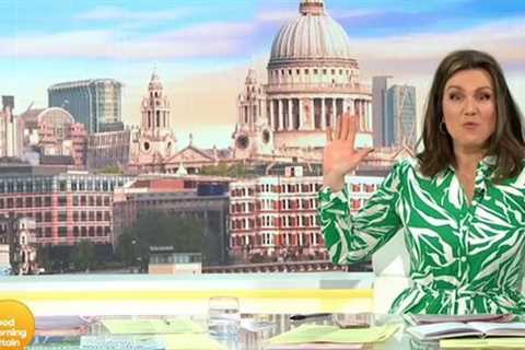 Susanna Reid jokes about Piers Morgan’s Good Morning Britain walk out as new co-host Martin Lewis..