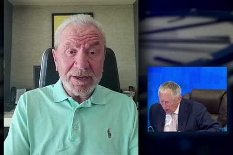Countdown’s Nick Hewer stunned by surprise message from Lord Alan Sugar on his final day: ‘You’re..