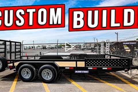 NEW TRAILER! 7x18 Sure Trac ATV &amp; Utility Trailer w/ 5200 Lb Axles