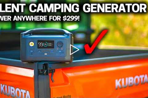 TESTING the BEST CAMPING BATTERY GENERATORS - EcoFlow RIVER &amp; Jackery 300