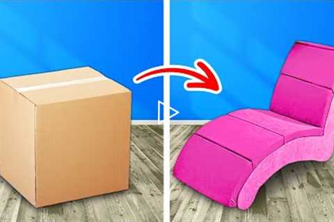 INCREDIBLE CARDBOARD CRAFTS || Amazing Projects From Recycled Cardboard