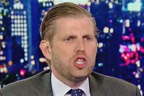 Eric Trump gets pilloried after giving away the game about the Trump Org indictment on live TV
