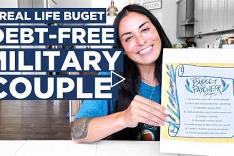 BBP REAL LIFE BUDGET | Military Budget + Debt-free + Budget Tips