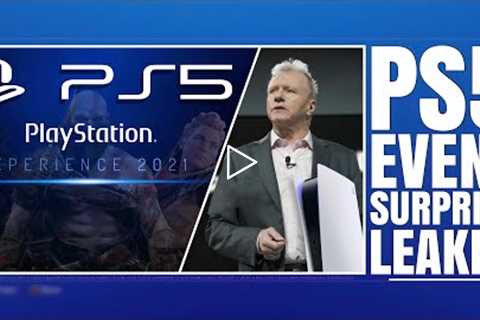 PLAYSTATION 5 ( PS5 ) - AUGUST EVENT EMAIL LEAK / PS5 EVENT SURPRISE LEAKED / PSVR 2 / “EARTH S...