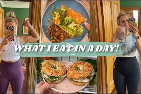 WHAT I EAT IN A DAY &amp; FOOD HAUL! QUICK, SIMPLE MEALS WITH NO RESTRICTION! | AD EmmasRectangle
